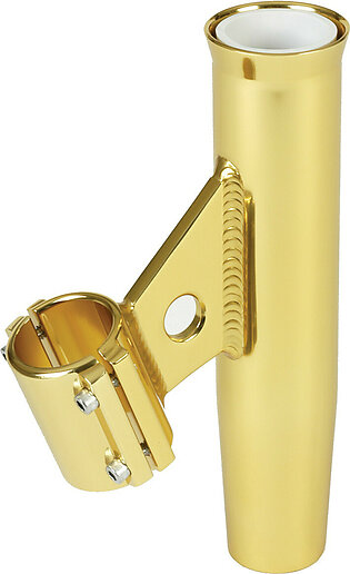 Lee's Tackle RA5002GL Lee's Clamp-on Rod Holder - Gold Aluminum - Vertical Mount - Fits 1.315" O.d. Pipe