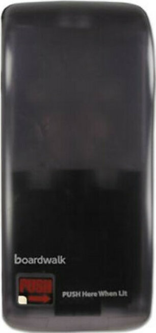Boardwalk SHF900SBBW Soap Dispenser, 900 Ml, Smoke Black, Plastic, 5 1/2 X 4 X 12