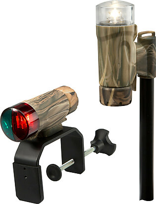 Attwood Marine 14191-7 Attwood Clamp-on Portable Led Light Kit - Realtree® Max-4 Camo