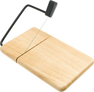 Prodyne 805b Thick Beechwood Cheese Slicer With Built In