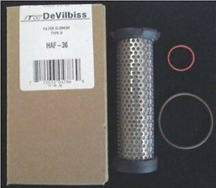 Itw Devilbiss 190937 Charcoal Filter Element Haf-36