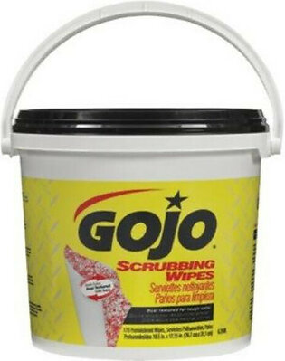 Gojo 6398-02 Scrubbing Towels, Hand Cleaning, White/yellow, 170/bucket