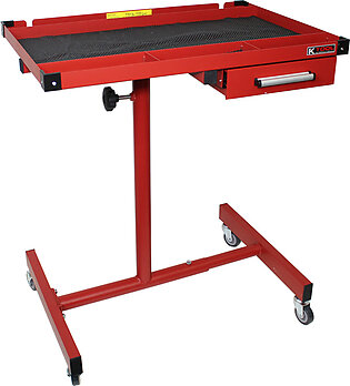 K Tool International KTI75104 30" Adjustable Work Table [matte Red]