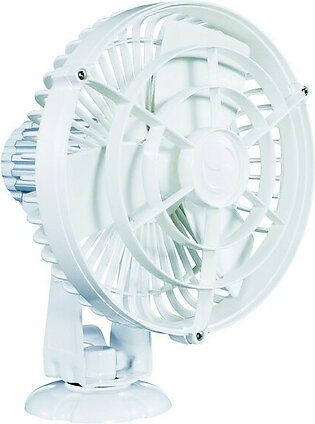 Caframo 13205863 Kona 817 12v 3-speed 7" Waterproof Fan - White