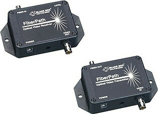 Black Box AC444A FiberPath Video Console/Extender - 1 x 1 - NTSC - 2.4km (AC444A)