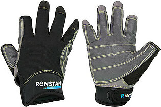Ronstan CL740M Sticky Race Glove - 3-finger - Black - M