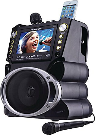 Karaoke Usa Gf844 Bluetooth[r] Karaoke Machine