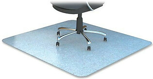 Lorell Polycarbonate Chair Mat - Hard Floor, Carpeted Floor - 79" Length X 60" Width - Polycarbonate - Clear (LLR02358)