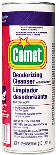 Procter & Gamble 32987EA Deodorizing Cleanser With Bleach, Powder, 21 Oz Canister