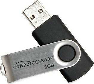 Compucessory Password Protected Usb Flash Drives - 8 Gb - Aluminum - 1 Pack - Password Protection (CCS26466)