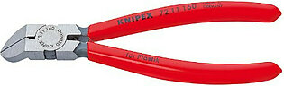 Knipex 7211160 6-1/4"diagonal Flush Cutters For Plastics-45� Angle