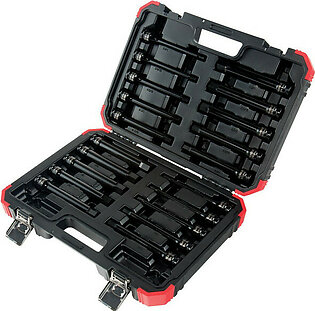 Sunex 2637L Tools 20-piece 1/2 In. Drive Impact Hex Driver Master Set - 6 In. Long
