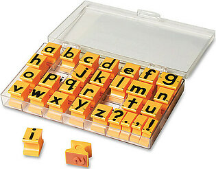 Educational Insights Lowercase Alphabet Stamps - Custom Message Stampplastic Housing - 30 / Set (eii-1471)