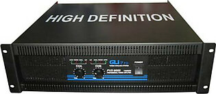 Gli Pro PVX9000 19" Rack Mountable 500 x 2 @ 4 ohms stereo and 900 x 1 mono 2 Channel Max Pro Amplifier