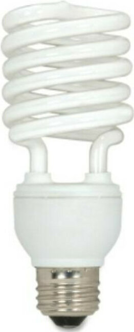 Satco T2 23-watt Fluorescent Spiral Bulb - 23 W - 120 V Ac - Spiral - Soft White - E26 Base - 12000 Hour - 82 Cri - 3/box (s6274)