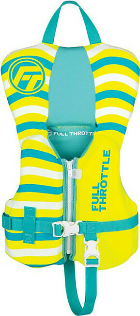 Absolute Outdoor 142100-300-000-22 Full Throttle Infant Rapid-dry Life Jacket - Yellow