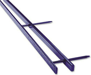 Gbc Velobind 4 Pin Binding Strip - 200 Sheet Capacity - Plastic - 25 / Pack - Blue (9741631)