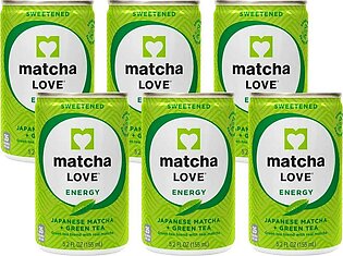 Matcha Love Sweetened Green Tea with Matcha (6 cans)