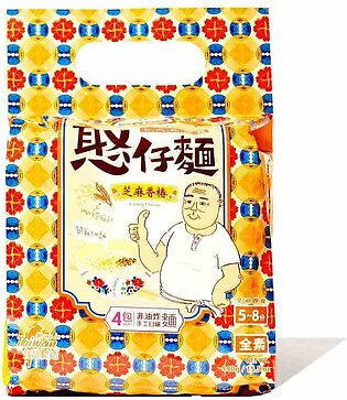 Hon's Taiwan Style Dry Noodle, Sesame Flavor (4 pack)
