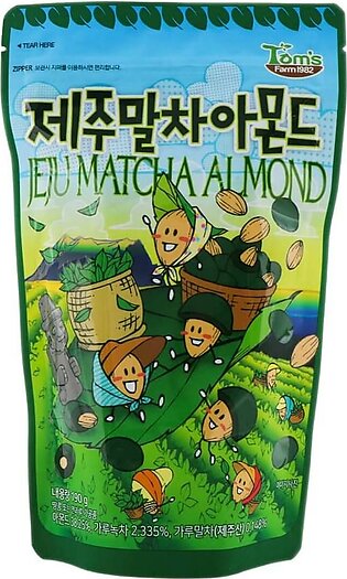 Tom's Almond, Jeju Matcha Flavor