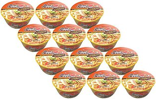 Nongshim Spicy Chicken Bowl Noodle Soup (12 pack)