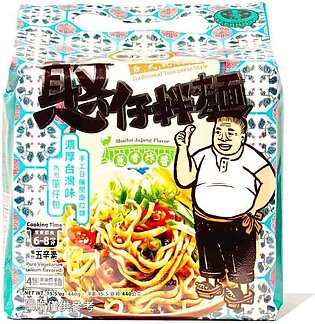 Hon's Taiwan Style Dry Noodle, Shallot Jajang Flavor (4 pack)