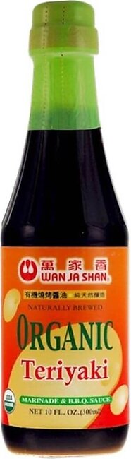 WJS Organic Teriyaki Sauce