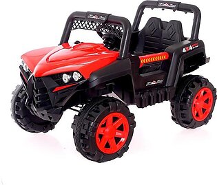 Electric car "ATV", 2 engines, red color
