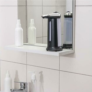 Soap dispensers, touch-on battery operated, black