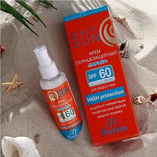 Sunscreen Cream Barrier Floresan Beauty Sun, SPF 60, 75 ml.