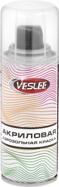 Veslee aerosol paint acrylic, white glossy, RAL 9003, 100 ml
