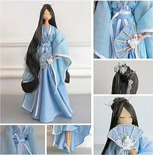 Interior doll "Geisha Yuki", sewing set 21 × 0.5 × 29.7 cm