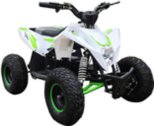 Children's Electric ATV Motax Gekkon 1300W, white-green