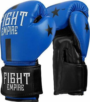 FIGHT EMPIRE Boxing Gloves, 10 oz, blue
