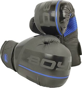 Boxing gloves BoyBo B-Series BBG400, flex, black / blue, 14 OZ.