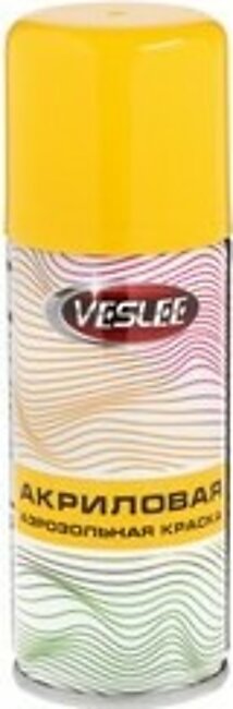 Veslee aerosol paint acrylic, yellow, RAL 1018 100 ml