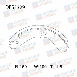Double Force DFS3329 brake pads