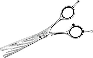 Scissors for haircuts, filigree, 6 inches, double -sided