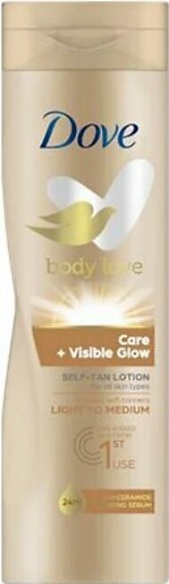 Dove Nourishing Body Care Visible Glow Self-Tan Lotion 13.6oz/ 400ml