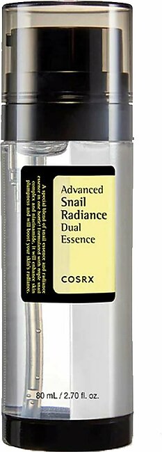Cosrx Advanced Snail Radiance Dual Essence 2.7oz/ 80ml
