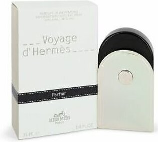 Voyage D'Hermes by Hermes Pure Perfume Spray Refillable  (Unisex) 1.18 oz for Women
