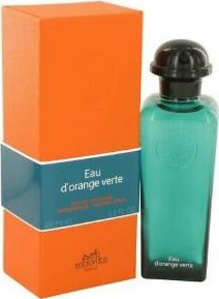 EAU D'ORANGE VERTE by Hermes Eau De Cologne Spray (Unisex) 3.3 oz for Women