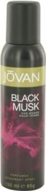 Jovan Black Musk by Jovan Deodorant Spray 5 oz for Men