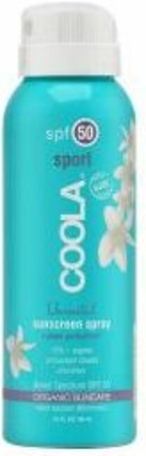 COOLA Travel Size Classic Body Organic Sunscreen Spray SPF 50 - Unscented 88ml/3oz