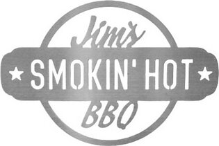 Personalized Smokin' Hot BBQ Sign