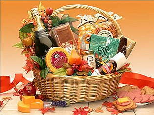 Thanksgiving Gourmet Snack Gift Basket