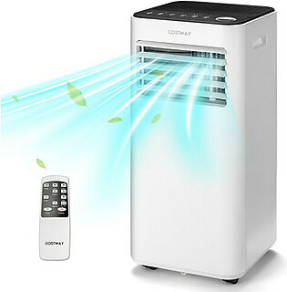 8,000BTU Portable Air Conditioner with Dehumidifier and Remote