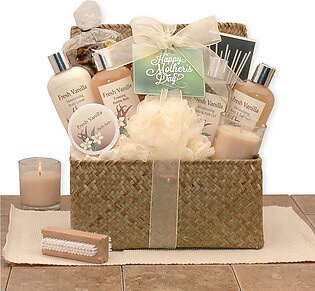 Mother's Day Vanilla Blissful Relaxation Gift Basket