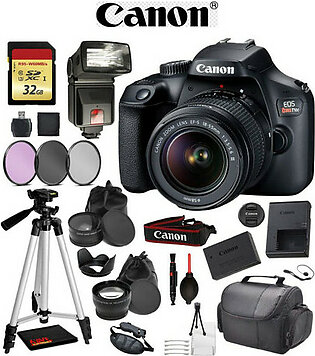 Canon EOS Rebel 4000D DSLR Camera with 18-55mm Lens Kit (Pro Bundle)