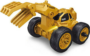 Wood Picker Truck Toy with Lights & 2.4GHz Remote Control